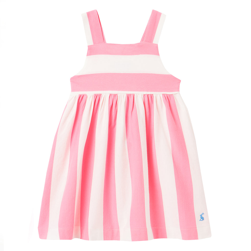 Jersey Sun Pink Stripe Dress