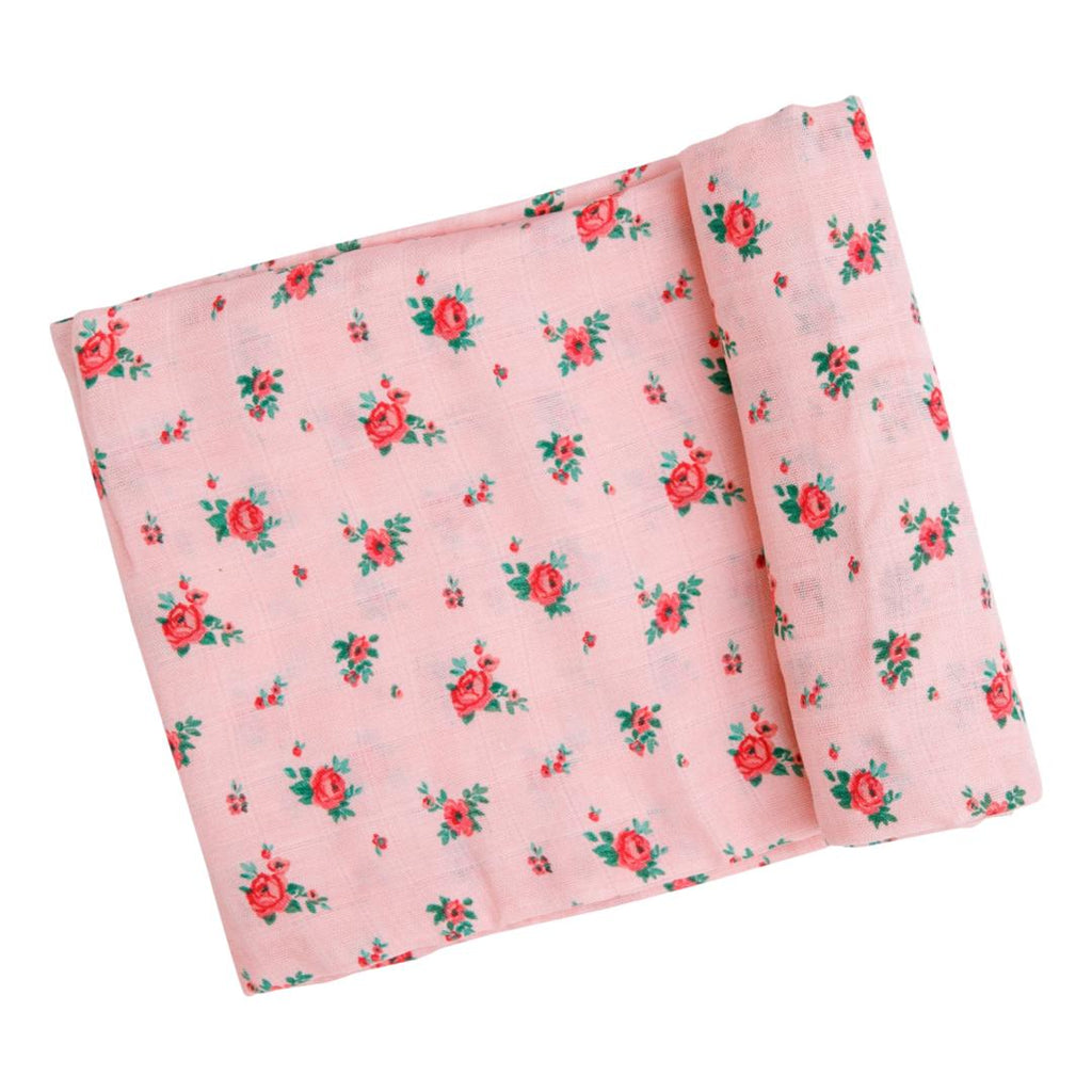 Mini Rose Swaddle Blanket