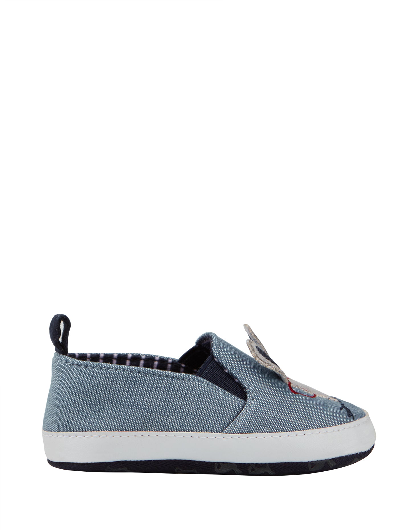 Littleton Blue Mouse Baby Shoes