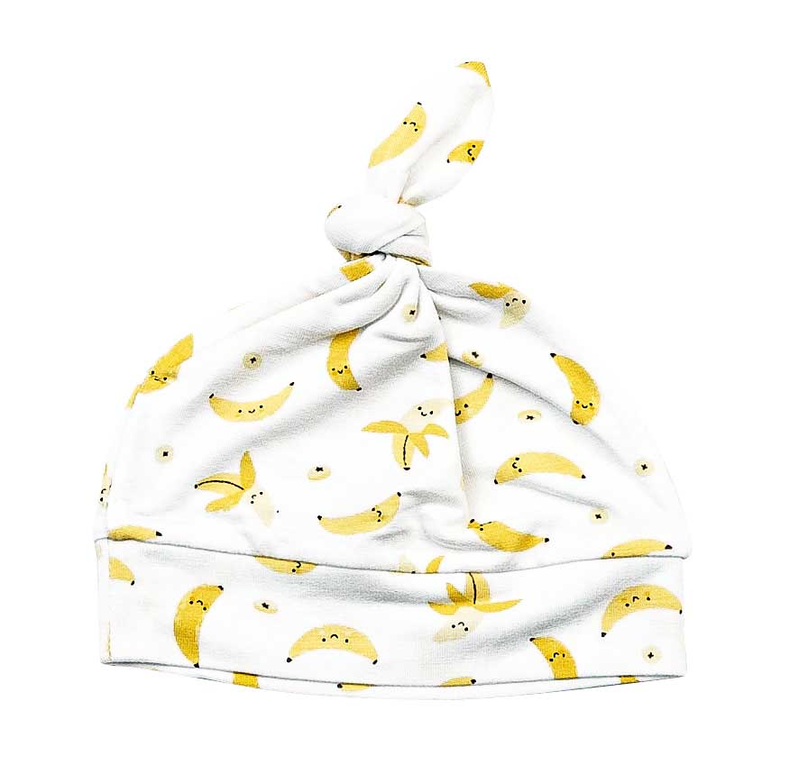 Bananas Knotted Hat  (0-3M)
