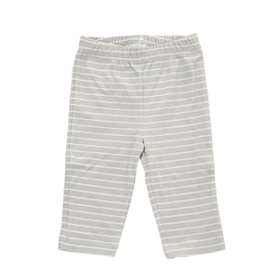 Organic Cotton Pullover Pant (Silver Stripe)