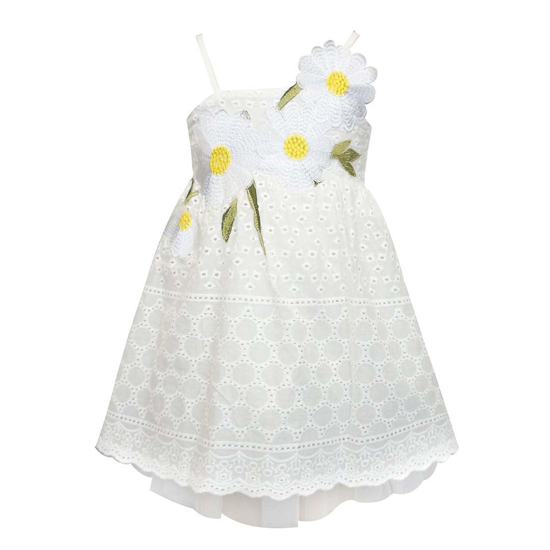 Empire Daisy Flower Dress