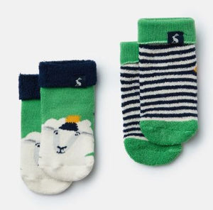 Sheep Terry Towel Socks (2 Pack)
