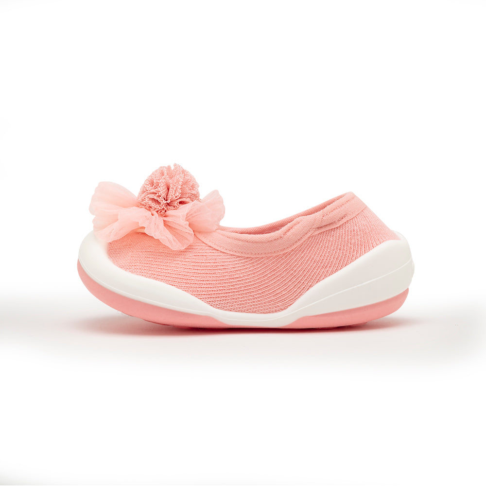 Pompom Flower Sock Shoes