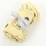 Yellow Mouse Swaddle Blanket (Bamboo)