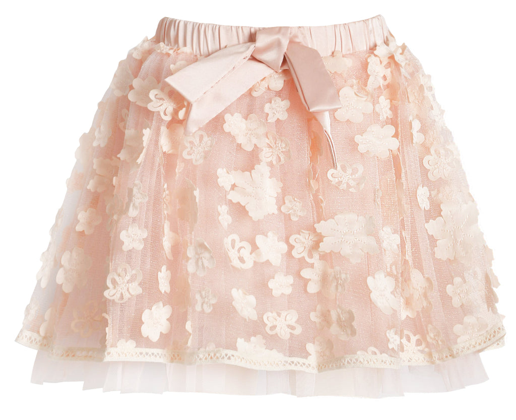 Toddler Girl Floral Tutu Skirt