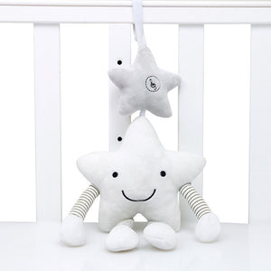 New Baby Toys For Stroller Music Star Crib Hanging Newborn Mobile Rattles On The Bed Babies Educational Plush Toys